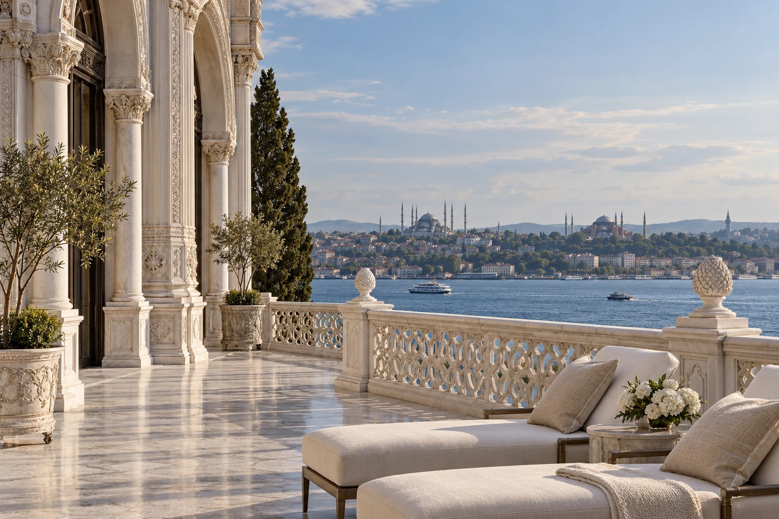 Illustrative setting for From city to sea